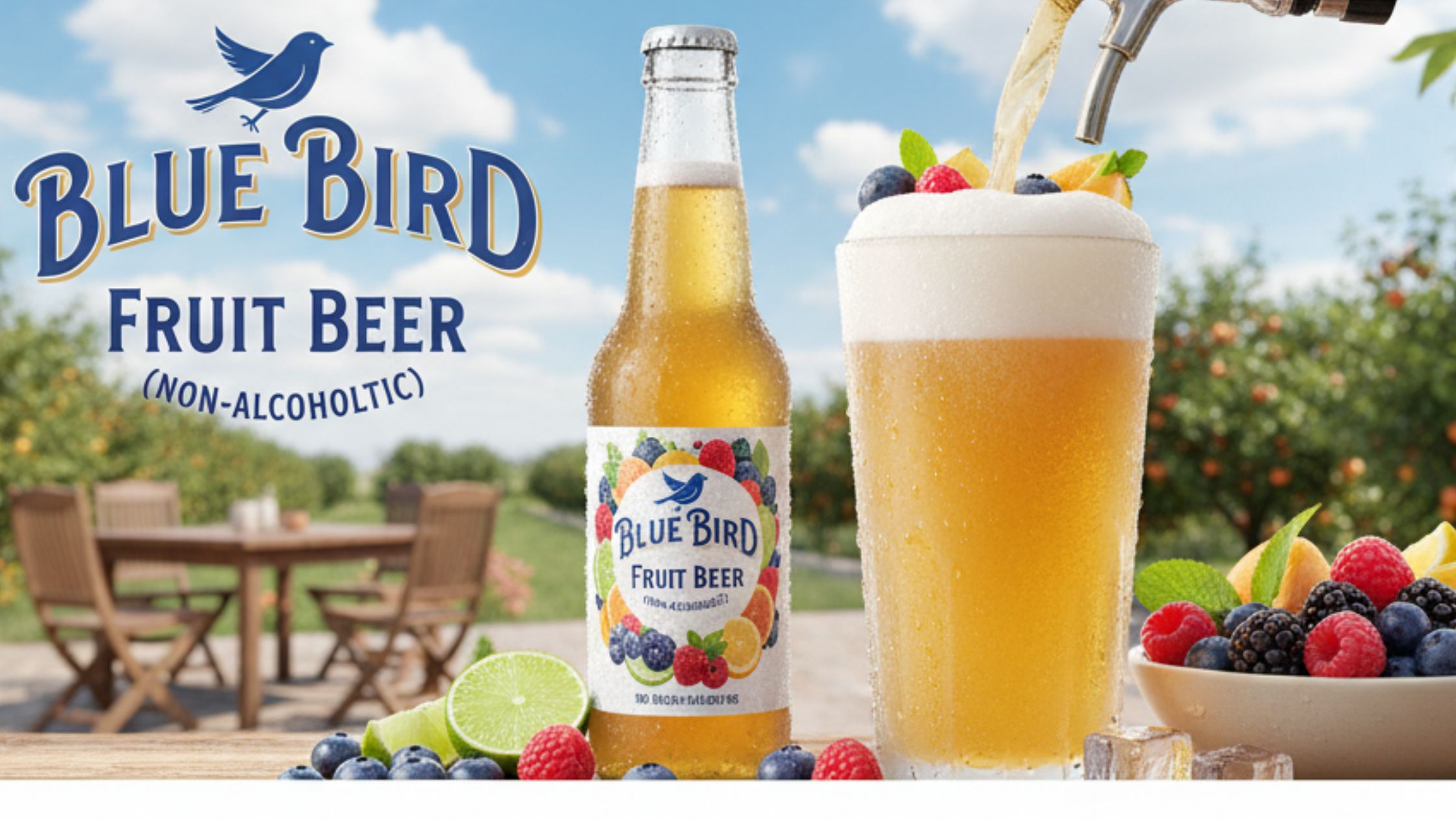 Blue Bird Fruit Beer